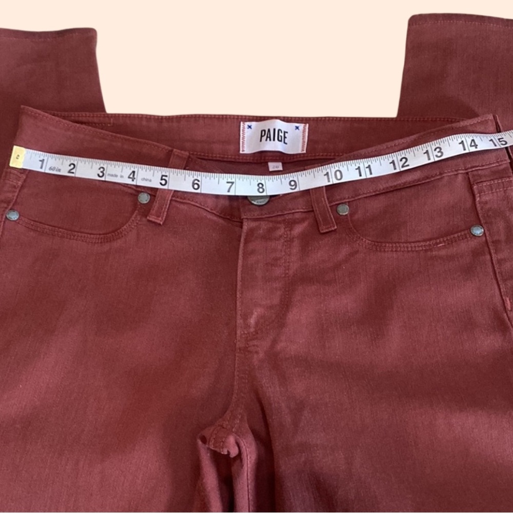 Paige Verdugo Skinny Crop Size 28 - Picture 3 of 8